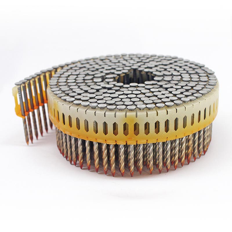 0° / 15° Plastic Sheet Coil Aluminium Nails